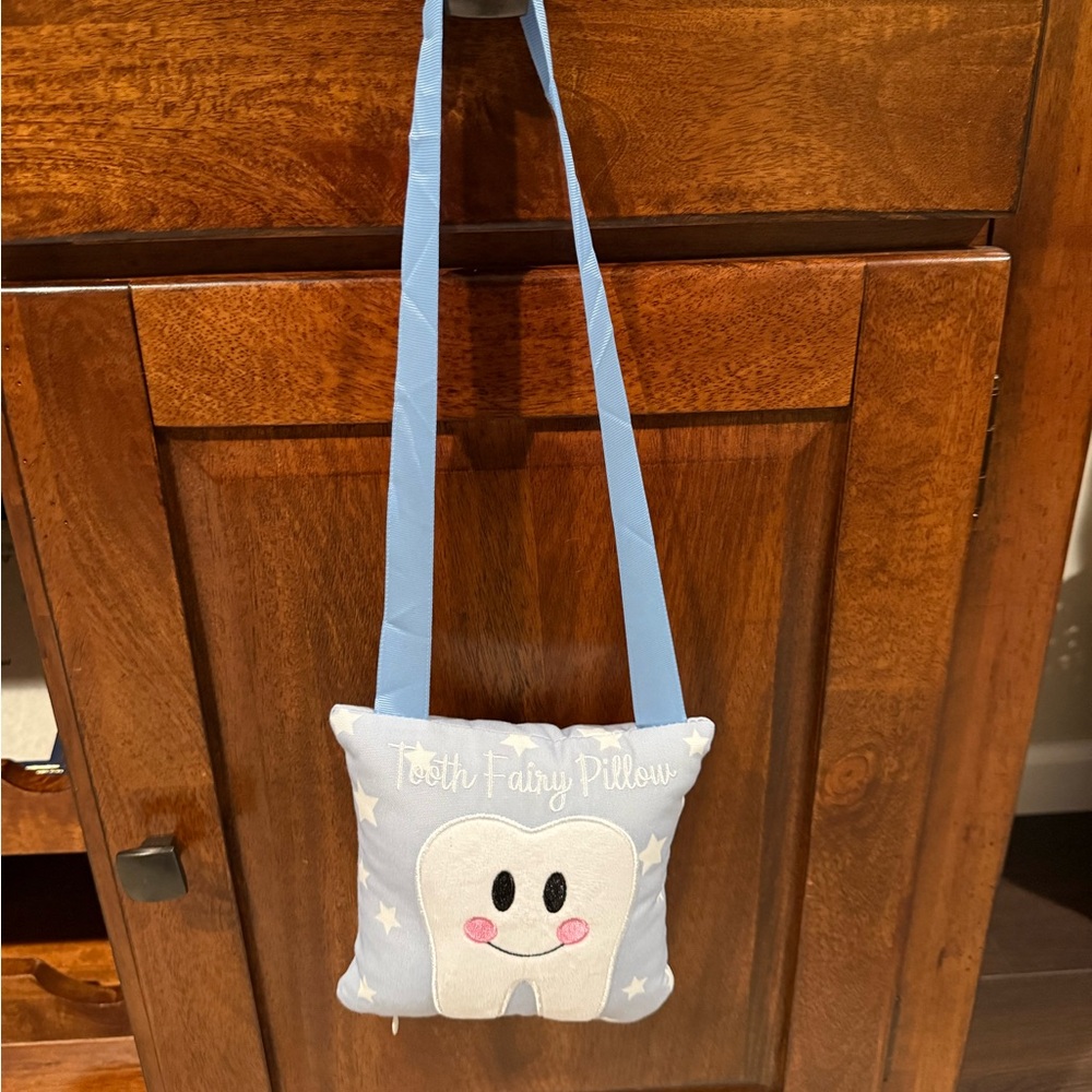 Blue Tooth Fairy Pillow